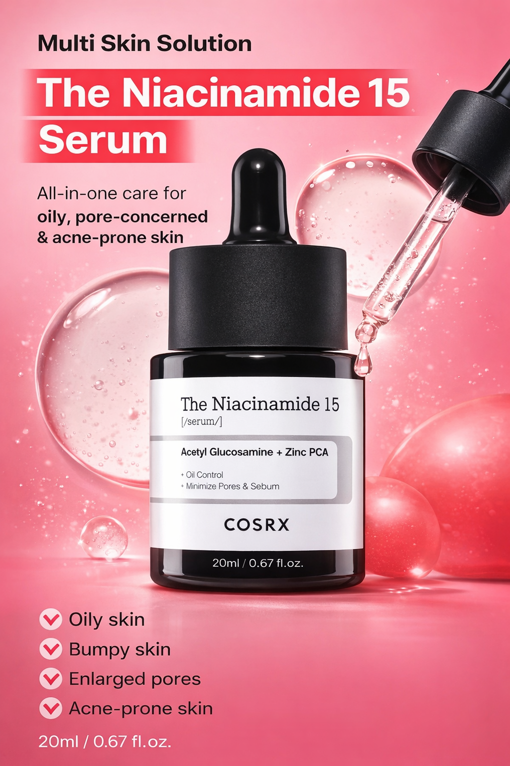 COSRX The Niacinamide 15% Serum